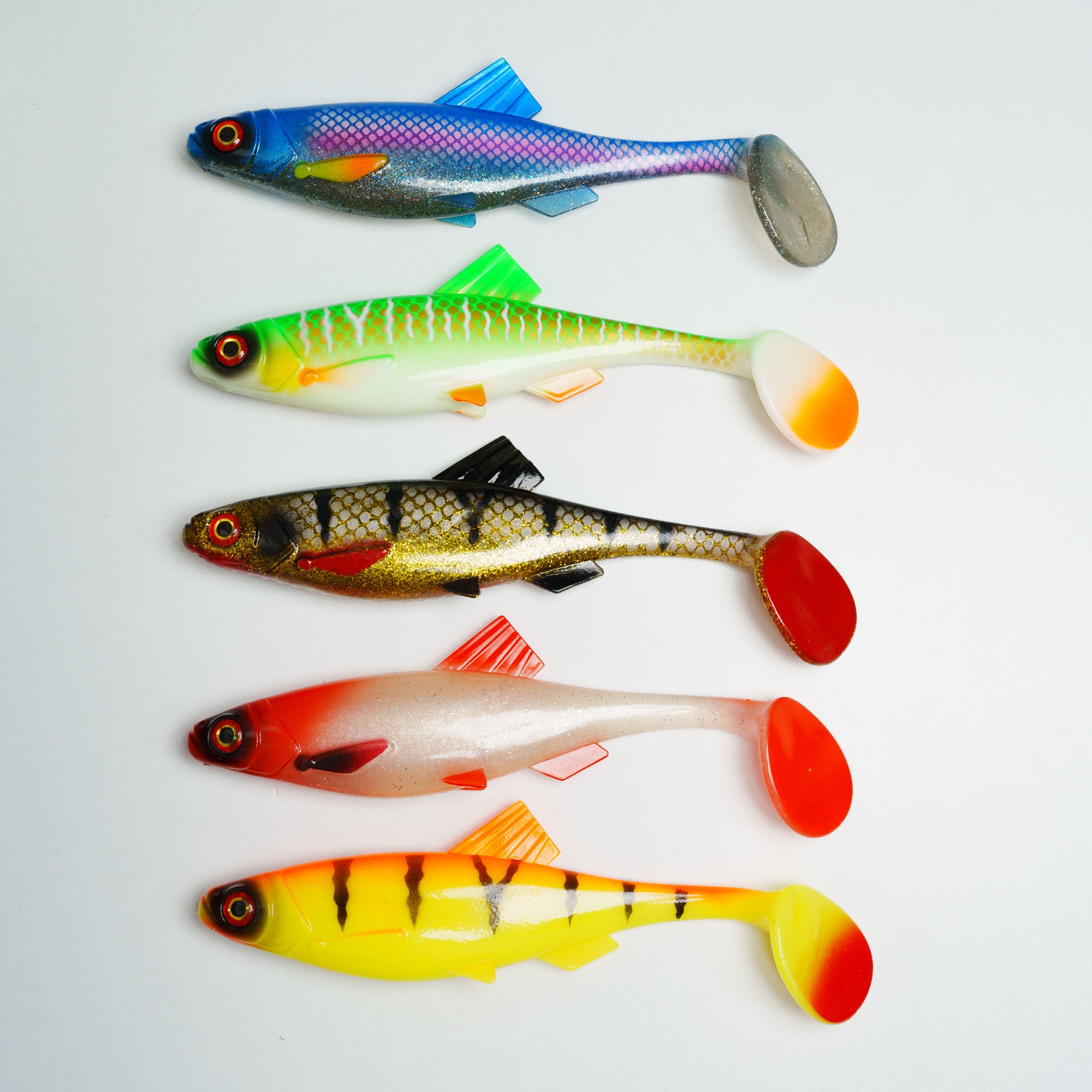 Soft Fishing Lures T-Tail Swimbaits