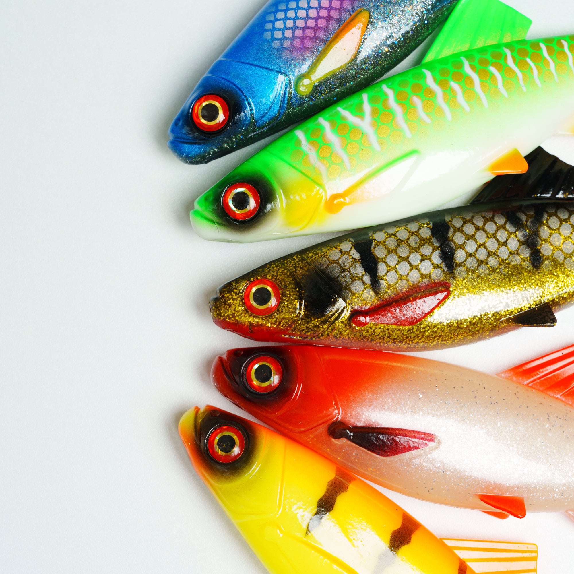Soft Fishing Lures T-Tail Swimbaits