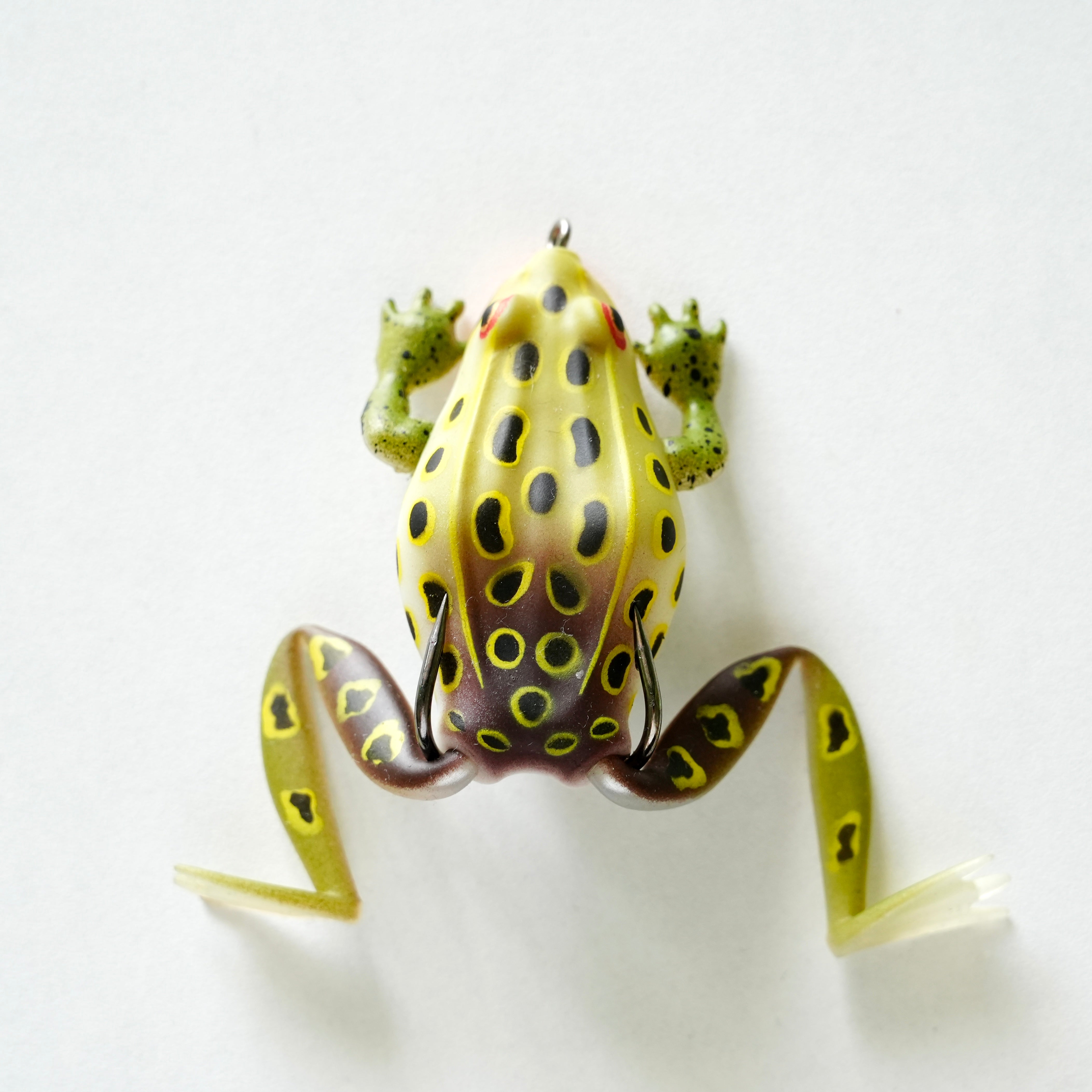 LURVENIX™ Frog Lure – Topwater Soft Bait for Bass, Trout, Pike